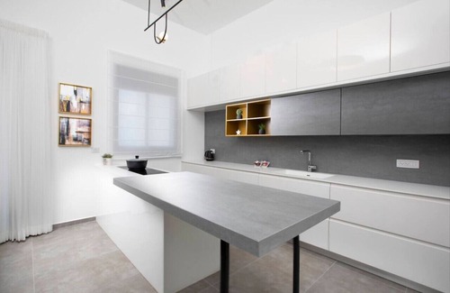 Nahariya Apartment | Penthouse Sunset Balcony by Sea N' Rent