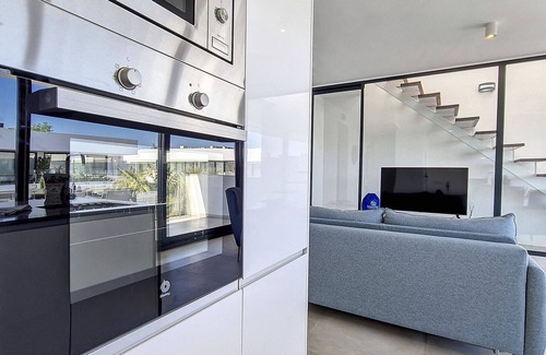 Mar de Cristal Apartment | Penthouse with roof terrace and pool views