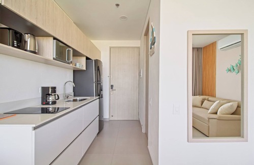 Santa Marta Apartment | Penthouse with Private Jacuzzi, Stunning Beach & Mountain Views – 2 min to Beach