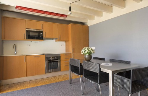 Sant Gervasi Apartment | Penthouse with private terrace 2 rooms 6 pax and optional parking for months