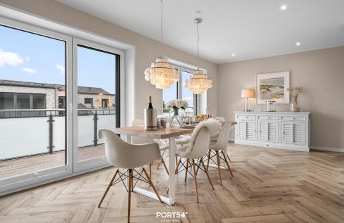 Busumer Deichhausen Apartment | Penthouse Wohnung Seeluft-Lounge