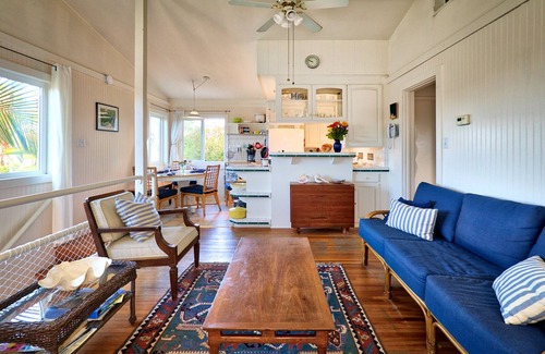 Pierpont Bay House | Perfect Beach House! Ocean view, steps to sand, yard! off-season week discount