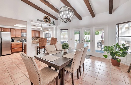 Fountain Hills House | Perfect for Entertaining! Near Mayo Clinic, Heated Pool, Outdoor Firepit, Mountain Views + FREE Golf