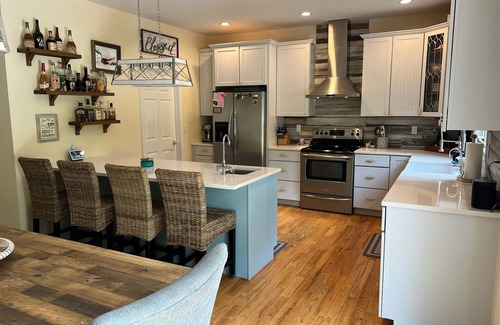 East Quogue House | Perfect Hamptons Getaway! Beautiful home with great outdoor living & heated pool