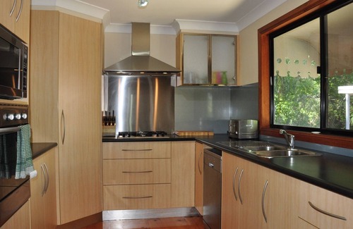 Rainbow Beach House | Perfect large 2 storey level home for 2 families with a pool.