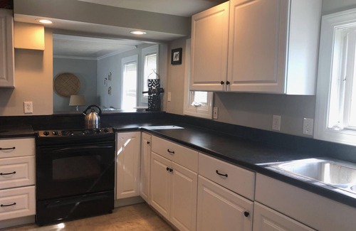 Pine Point House | Perfect Pine Point beach house with rooftop deck and private yard!