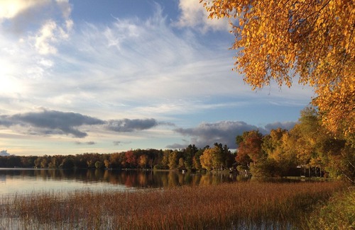 Lake Township House | Perfect spot for family and friends-inland lake, 3 miles from Lake Michigan!