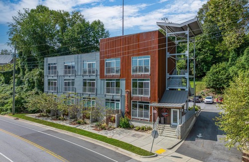 Asheville Apartment | Pet Friendly ADA Studio King Suite | 102