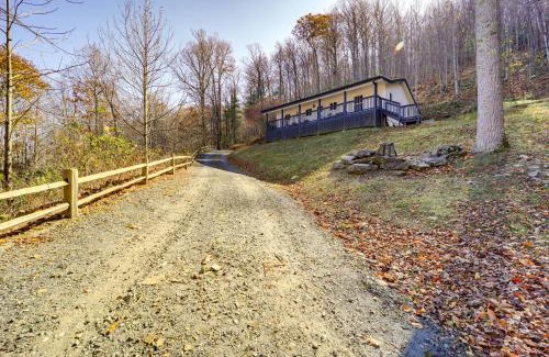 Spruce Pine House | Pet-Friendly Cabin with Fire Pit in Spruce Pine!