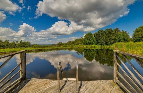 Jefferson House | Pet-Friendly Catskills Home with Serene Pond!