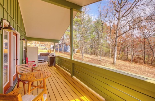 Lupton City Cottage | Pet-friendly Chattanooga Cabin w/Hot Tub & Kayaks