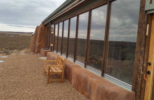 Petaca House | Pet Friendly Earthship in the biggest Off-The-Grid community in the US