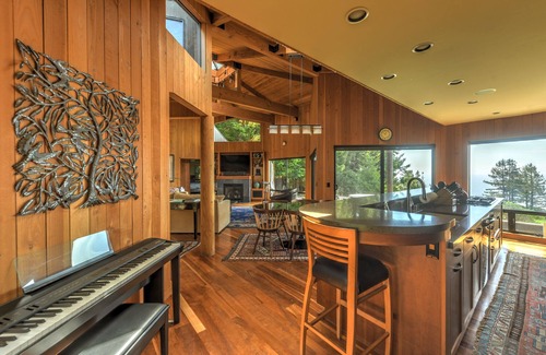 Sea Ranch House | Pet Friendly, Hillside home with sweeping ocean views