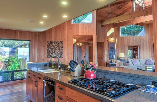 Sea Ranch House | Pet Friendly, Hillside home with sweeping ocean views
