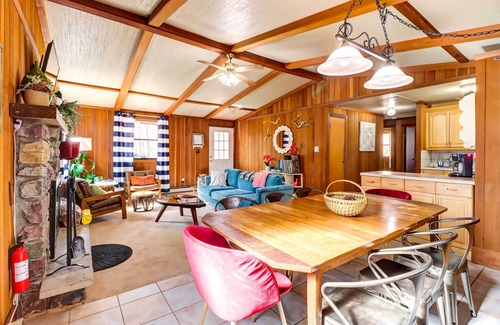 Gouldsboro House | Pet-Friendly Home w/Deck at Big Bass Lake!