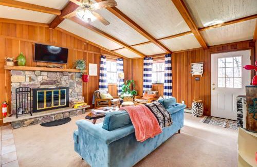 Gouldsboro House | Pet-Friendly Home with Deck at Big Bass Lake!