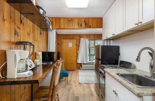 Flat Rock Condo | Pet-Friendly Lakefront Studio – Canoes, Pool, Tennis, and Resort Perks at Historic Mill House Lodge!