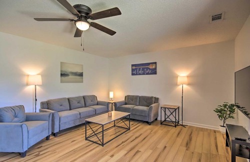 Waterloo House | Pet-Friendly Lakefront Retreat with Deck and Dock