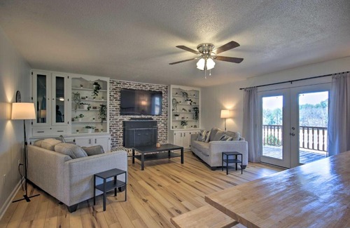 Waterloo House | Pet-Friendly Lakefront Retreat with Deck and Dock