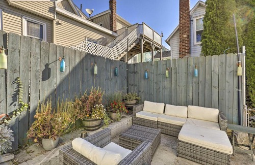 Revere House | Pet-Friendly Revere Getaway, Steps from the T!