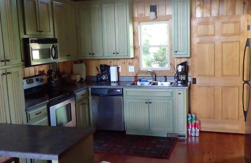 Townville House | Pet Friendly, Rustic LakeFront Home, 4 kayaks, Pontoon rental, free WiFi, Floats