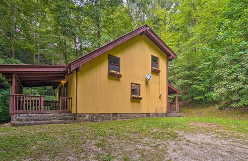 Topton House | Pet-Friendly Topton Home w/ Furnished Deck!