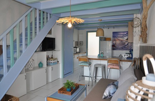 Lacanau-Ocean Ski Chalet | Petite maison jumelée dans agréable residence avec piscine - 243631