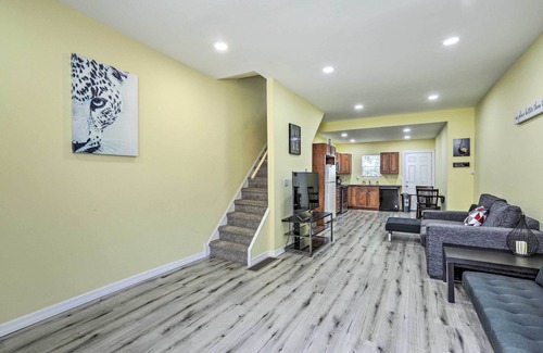 North Philadelphia House | Philly Townhome w/Gas Grill ~ 5 Mi to Dtwn!