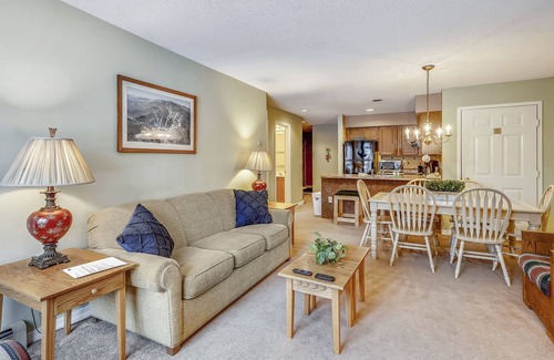 Killington Condo | Pico E205 at the base of Pico with skiing out your door. (please note this unit has NO AIR CONDITIONING)