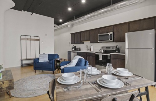 Central Business District Apartment | Picturesque City Loft