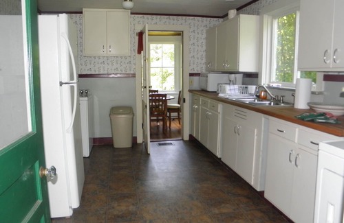 Salsbury Cove House | Picturesque New England Farmhouse-style home on lovely grounds near Bar Harbor