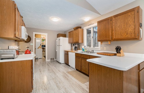 Thompsonville House | Picturesque, riverfront home with firepit, kayaks, canoe, grill, & W/D