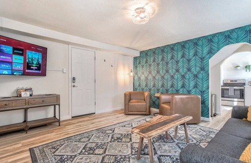 Central Colorado Springs Apartment | Pikes Charm! Apartment w/Arcade, BBQ & Fire Pit