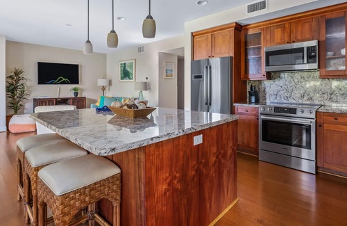 Poipu Condo | Pili Mai at Poipu #02A By Parrish Kauai - first floor, no stairs, AC, near pool