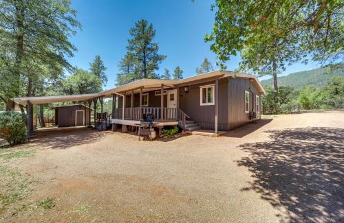 Pine House | Pine Home with Decks and Grill Less Than 1 Mi to Downtown!
