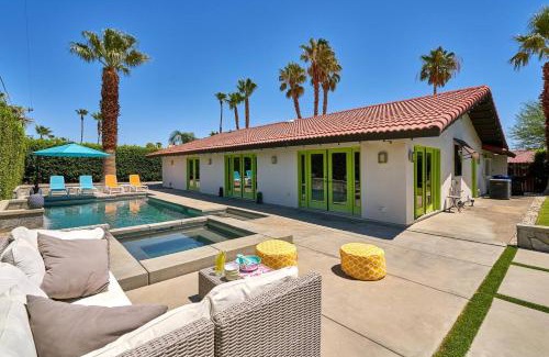 Palm Springs House | Pineapple Splash! Complete Privacy! Salt Pool!