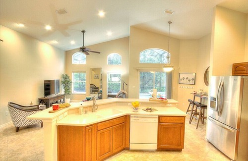 Vilano Beach House | Pink Flamingo! Pool/Spa, Pet Friendly, Steps to Beach & Park