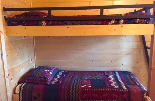 Lincoln Acres Resort | Pio Pico Camping Resort Studio Cabin 7
