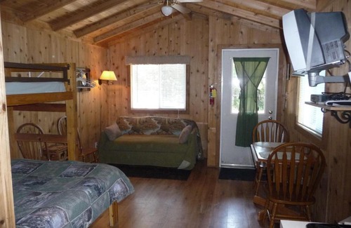 Lincoln Acres Resort | Pio Pico Camping Resort Studio Cabin 10