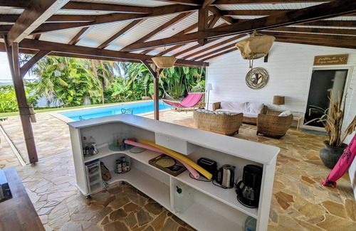 Tartane Villa | Piscine Privative et vue mer Dans Résidence Calme