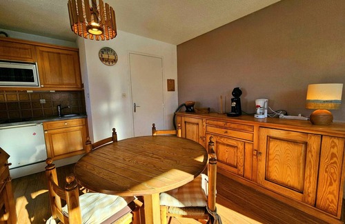 Plan Peisey Apartment | Plan Peisey: 2-room apartment, 5 ppl, ski-in/ski-out, pets allowed