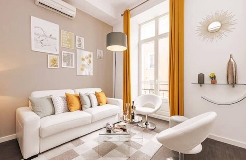 Jean-Medecin Apartment | Place Massena - Plage à 200m - Studio Luxe Avec AC