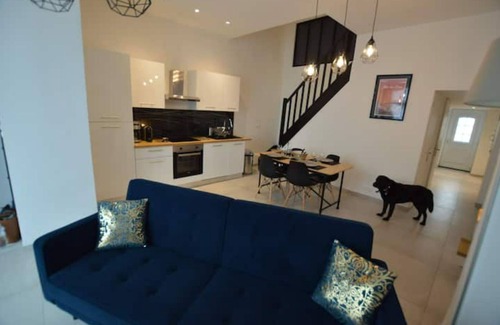 Malo-les-Bains Apartment | Plage de Malo-les-bains : Spacieux, Wifi, Vue