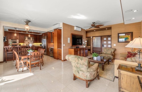 Kapalua Condo | Platinum level, FULL remodel villa with unrivaled interiors and spectacular ocean and island views!