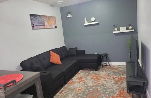 West Edmonton Apartment | Pleasant 1 bedroom basement suite 1 bedroom, 1 full bathroom.Sleeps 2 Brand new