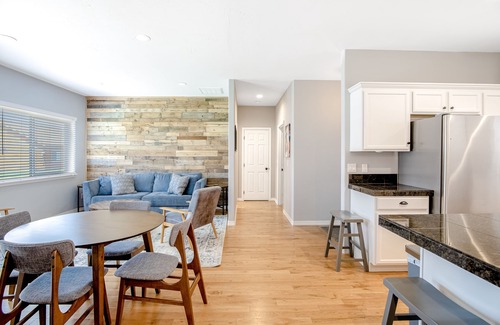 Donnelly House | Pleasant home with mountain views & fireplace - dog, family & fisherman friendly