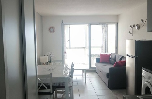 Le Barcares Apartment | Pleasant T2 apartment in private residence with swimming pool! South exposure