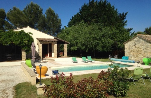 Blauzac Villa | PLEASANT VILLA WITH PRIVATE POOL, NEAR UZES, GARD. JULY DISPO