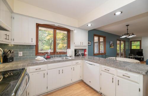 Fennville House | Plum Creek - Large home with 2 kitchens close to Pier Cove!