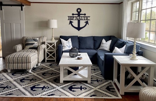 Ponds of Plymouth House | Plymouth Lakeside Getaway with Private Beach Fenced Yard Grill
